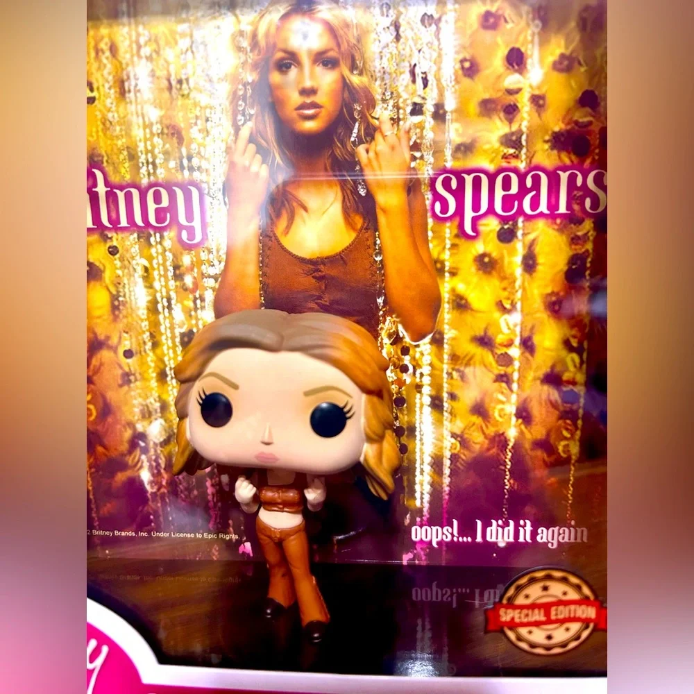 Funko Special Edition Pop Albums BRITTANY SPEARS #26 Opps I did it again  New - Picture 3 of 3